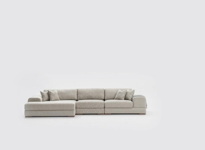 Corner sofa L-shape Living landscape Luxury Gray Sofa Couch Modern Furniture